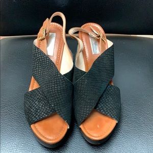 Black Sandals like new